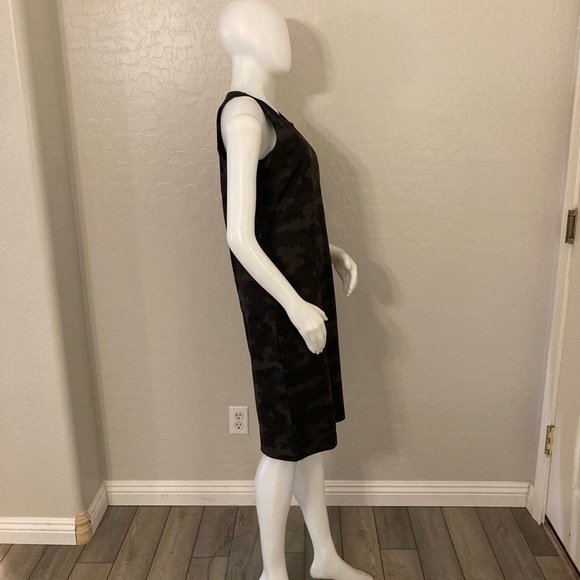 Anatomie Ludmila Camo Sleevless Slim Fit Sheath Dress Large - Picture 8 of 11